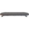 Rampe BELKA 140cm - Leds Ambre/Capot Clair