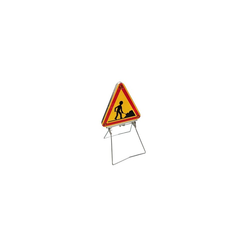 Triangle d'intervention - Panneaux de chantier - Signalisation lumineuse